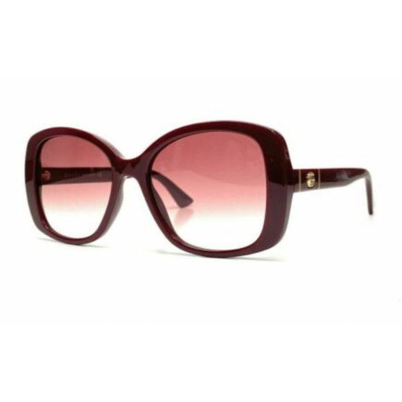 Gucci Women\'s Burgundy Red Gradient Sunglasses!